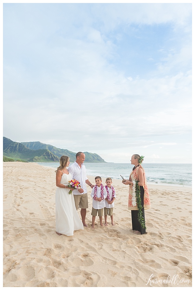 Oahu Wedding on the Beach