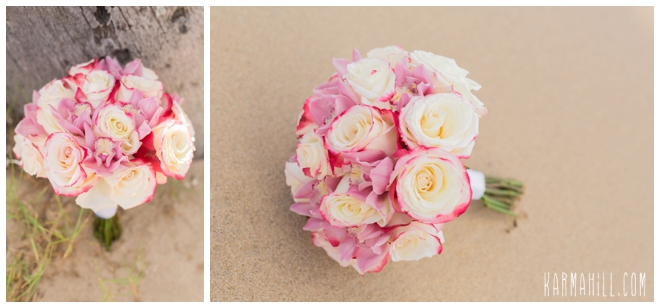 Rose Wedding Bouquet, Rose and Orchid Wedding Bouquet, Hawaii Wedding Flowers