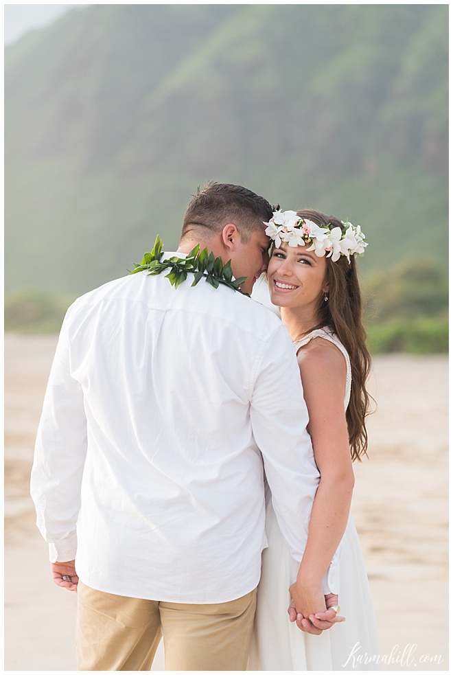 Oahu Beach Wedding_0014 - Simple Oahu Wedding
