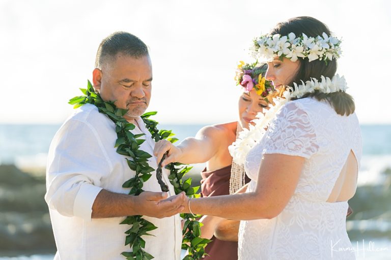 Secret Ceremony ~ Michelle & Mike's Paradise Cove Oahu Elopement