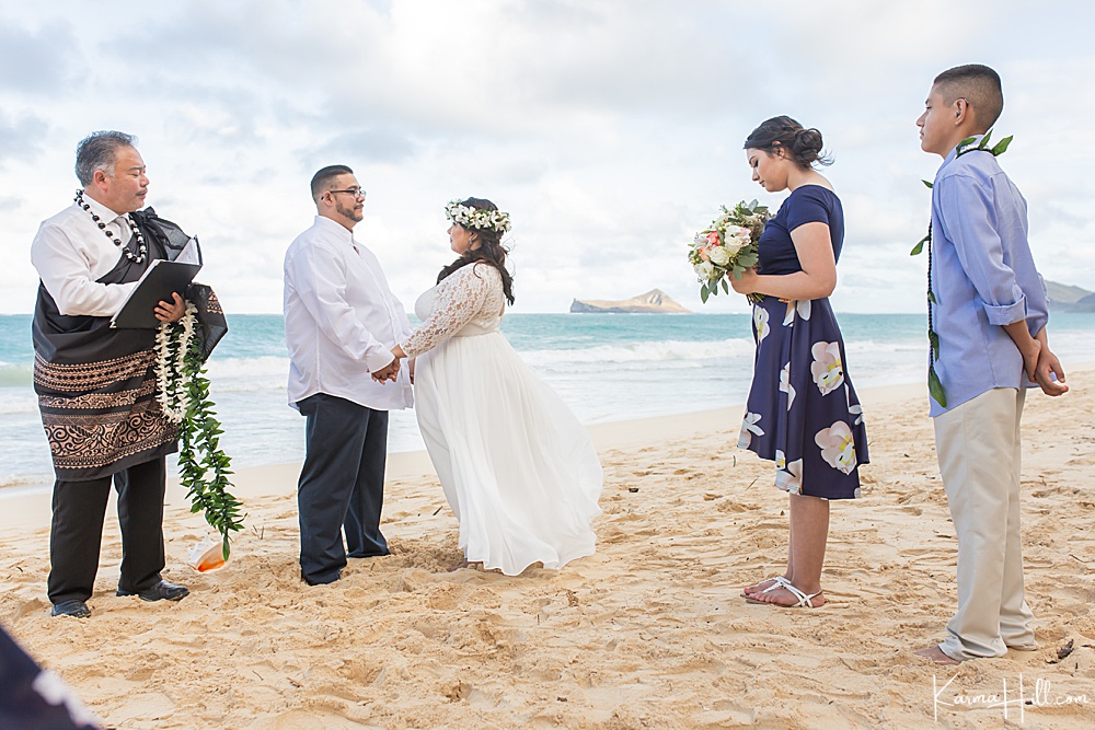 Oahu destination wedding