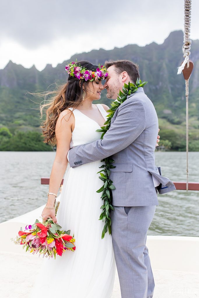 kualoa secret island wedding 