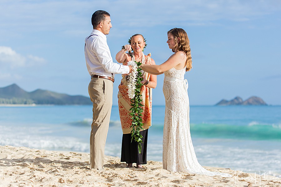 Waimanalo Beach elopement