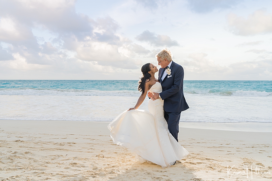Oahu beach wedding