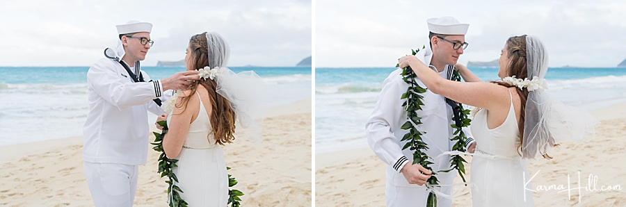 oahu beach wedding photography