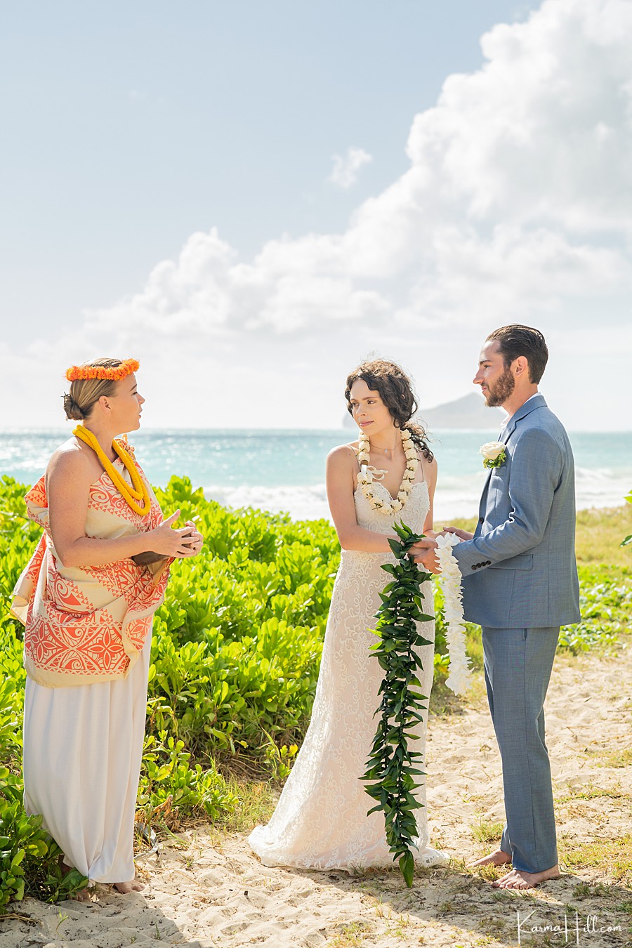 Oahu Beach Wedding  officiant