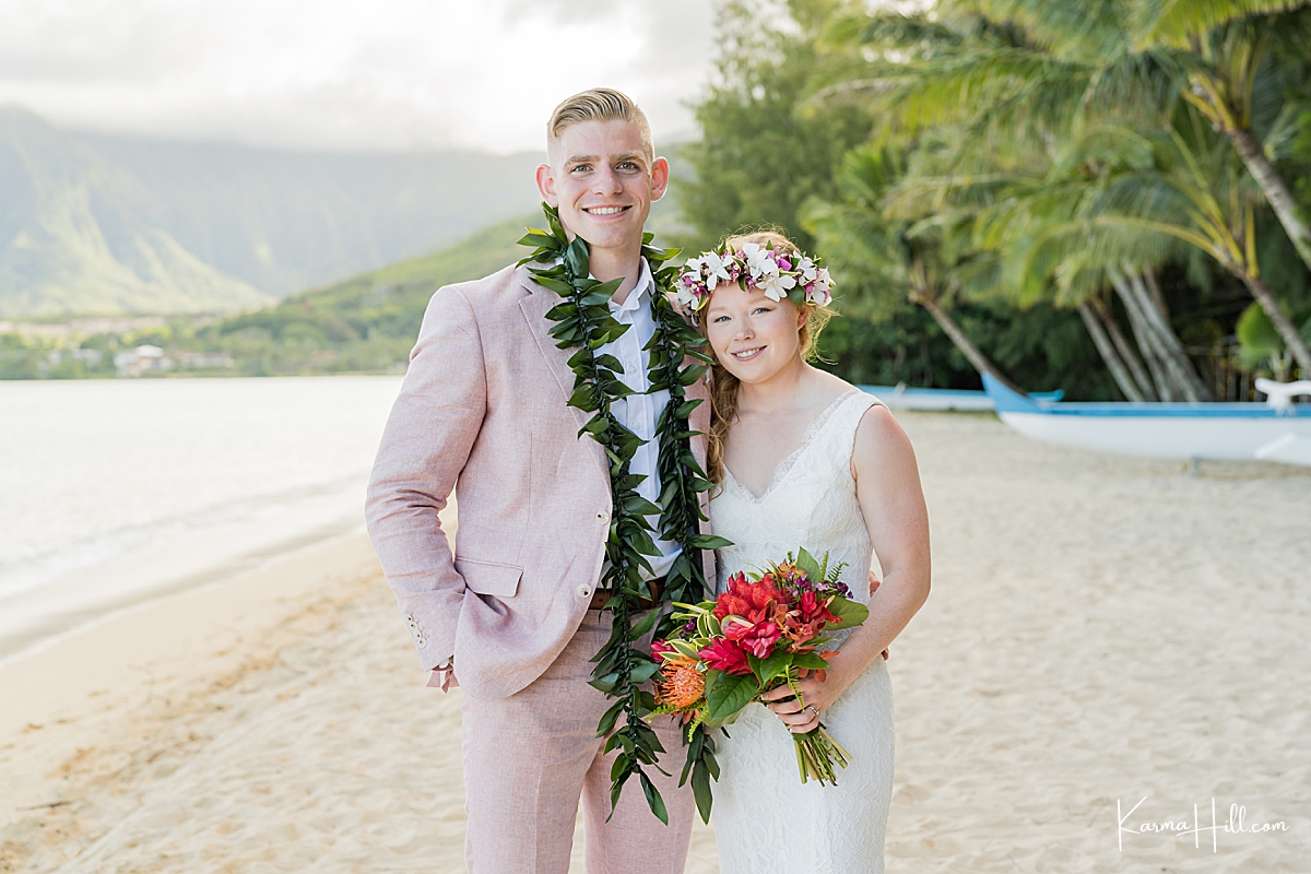 Kualoa Ranch Radiance - Lauryn & Michael's Oahu Wedding