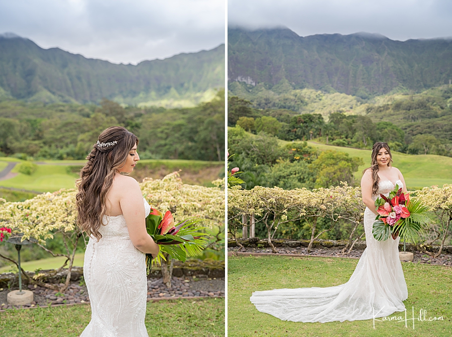 Oahu Wedding bride