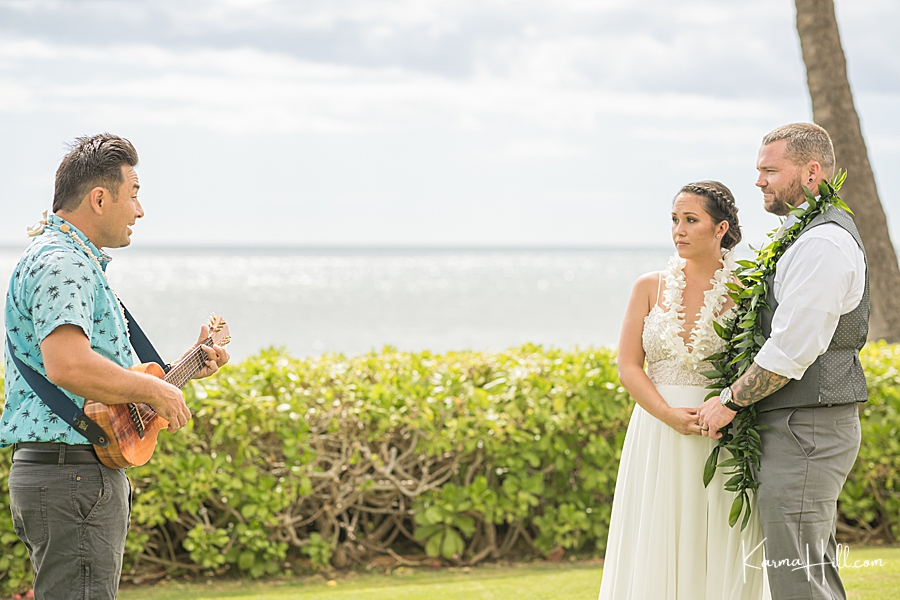 Hawaii Destination Wedding musician