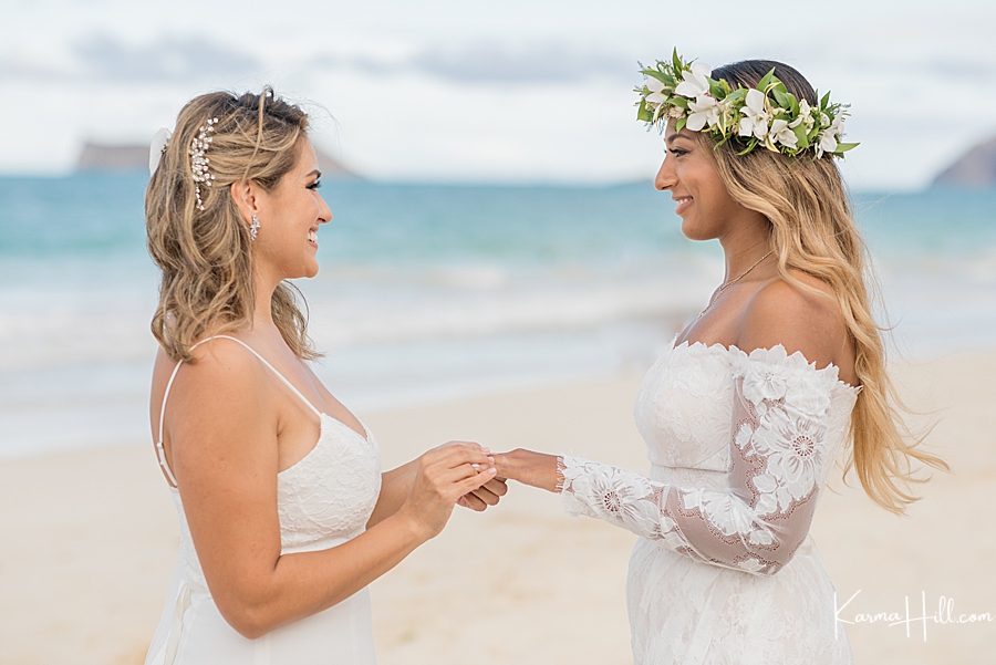 Beach wedding packages Oahu