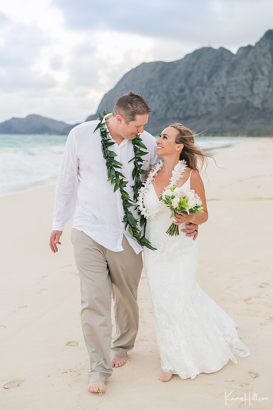 hawaii beach wedding photography