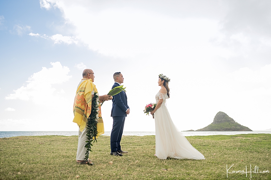 Oahu destination wedding 

