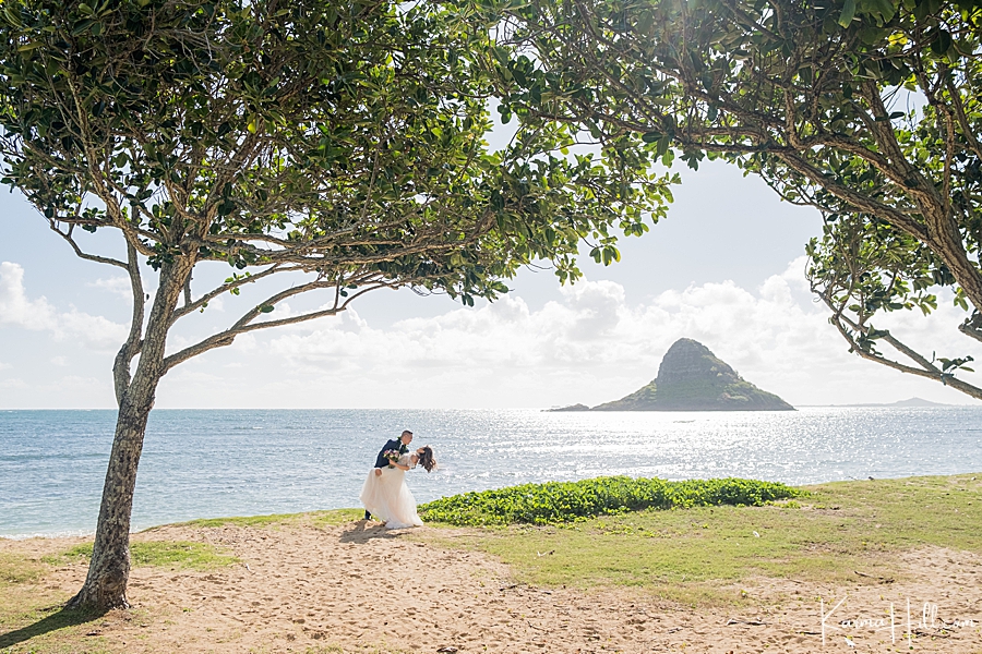 best beaches in oahu for morning wedding