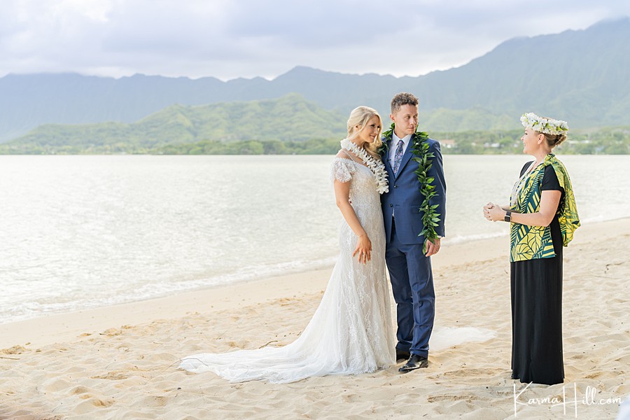 kualoa secret island oahu wedding