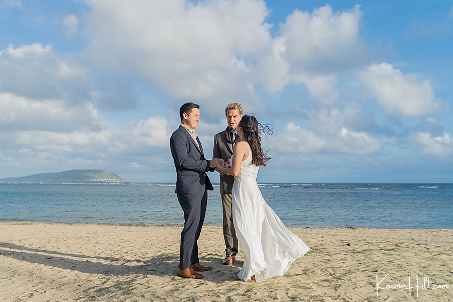 best beaches for weddings on oahu