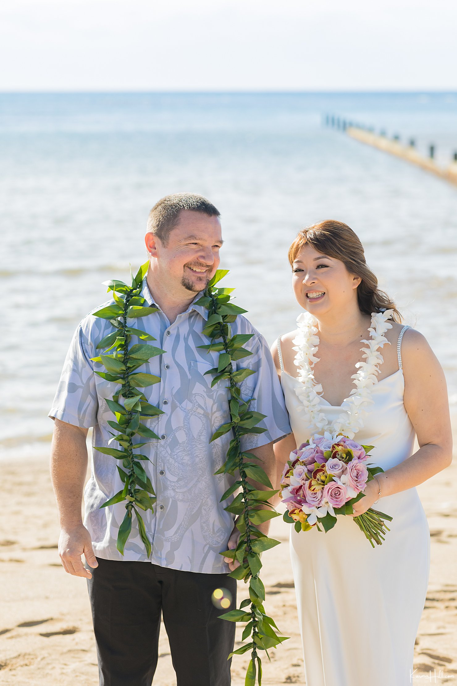 Waialae Beach Park wedding