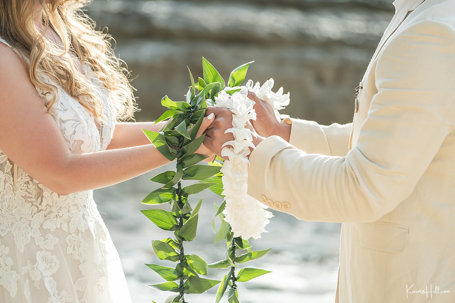 Savoring This Experience - Olivia & Gama Elope in Oahu