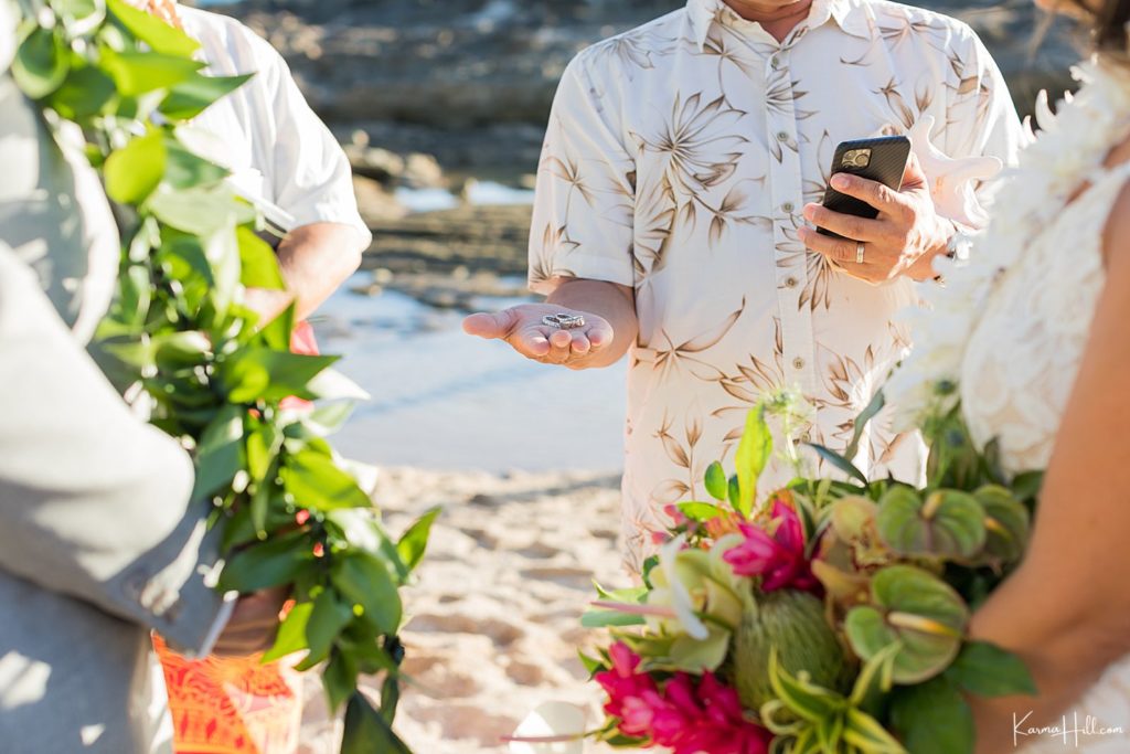 Oahu Wedding detail photography