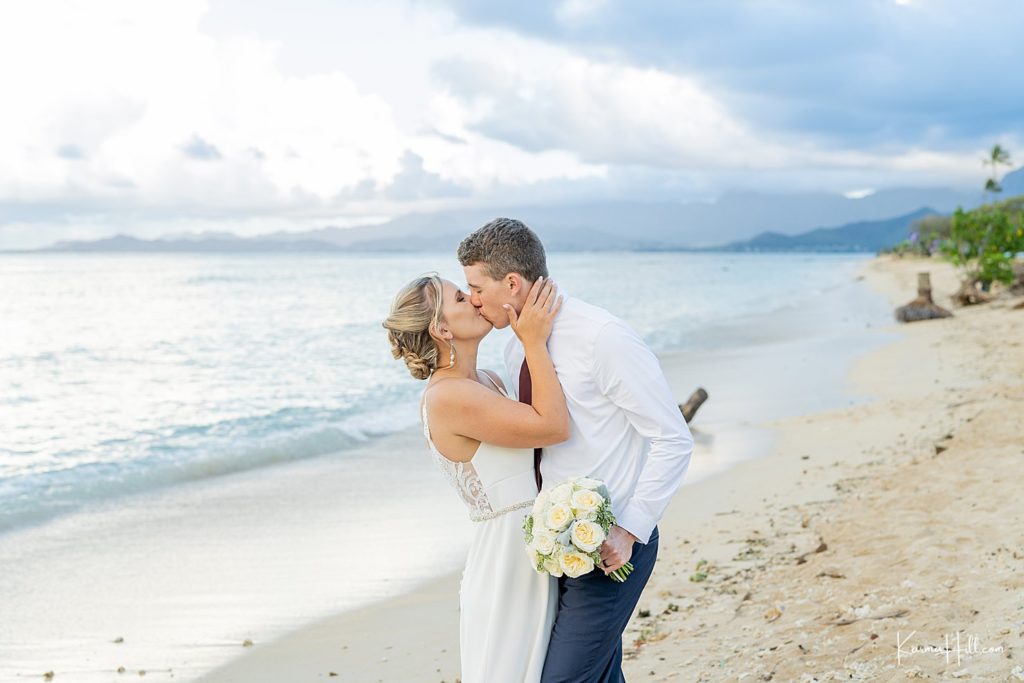 best beach in oahu for sunset wedding