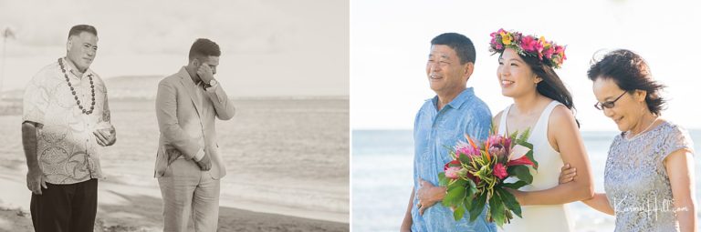 Bringing their Best - Lani & Alex's Beach Wedding in Oahu