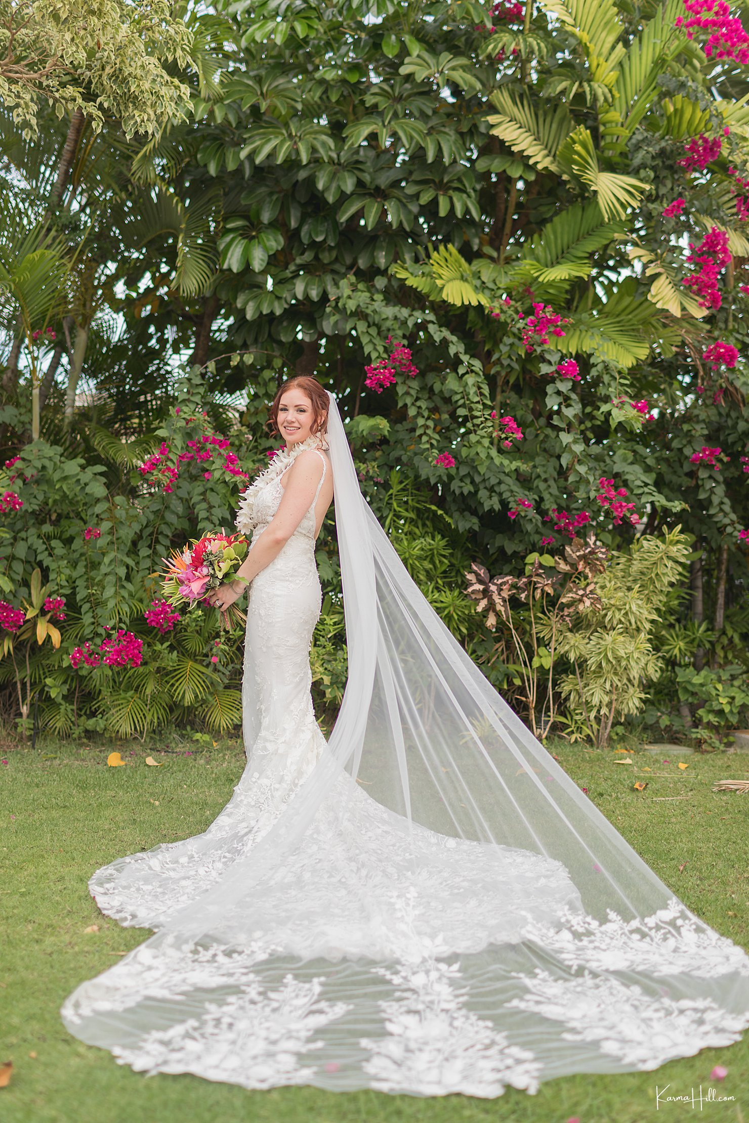 tropical bride