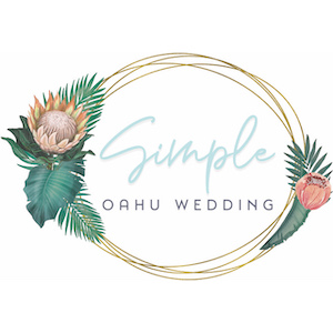 Simple Oahu Wedding logo
