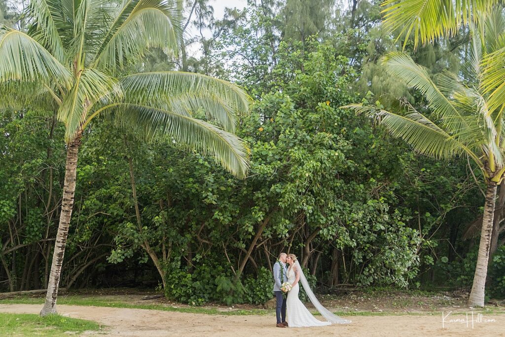 Kualoa Ranch Secret Island Wedding with Simple Oahu Wedding