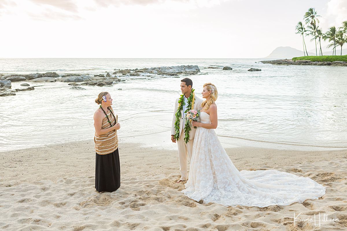 oahu beach wedding