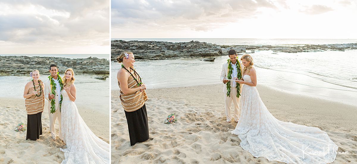 oahu beach wedding