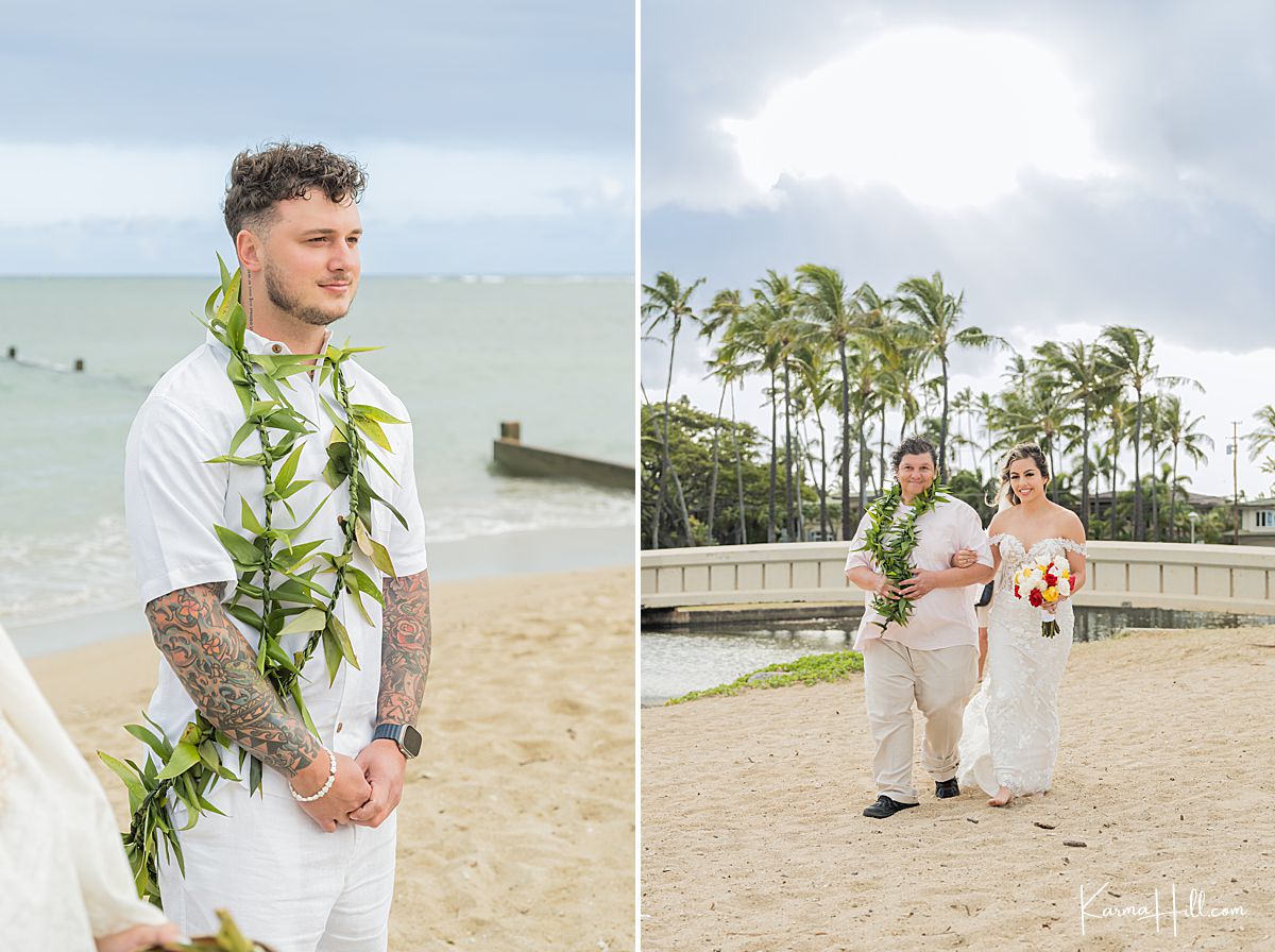 oahu beach wedding 