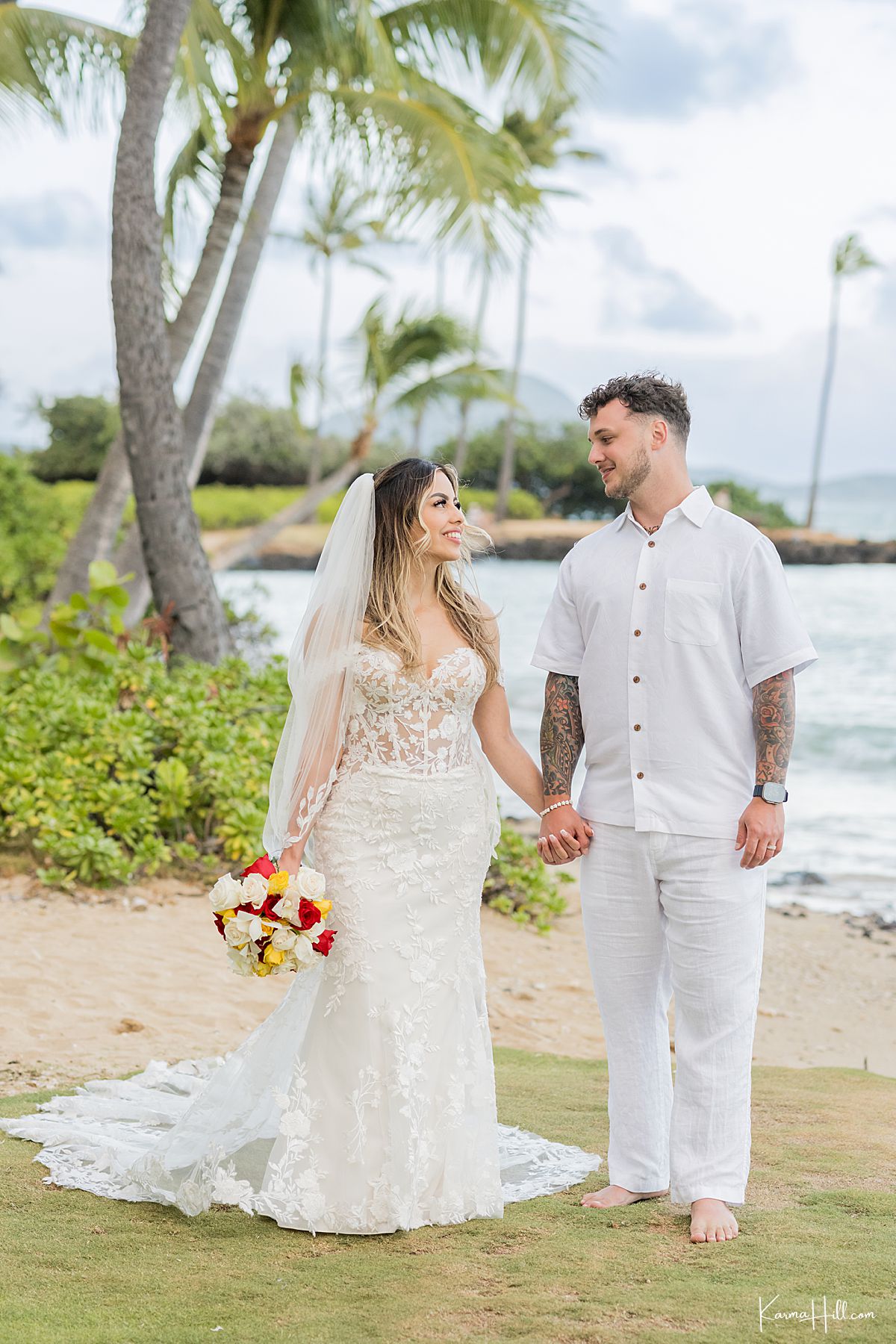 oahu beach wedding 