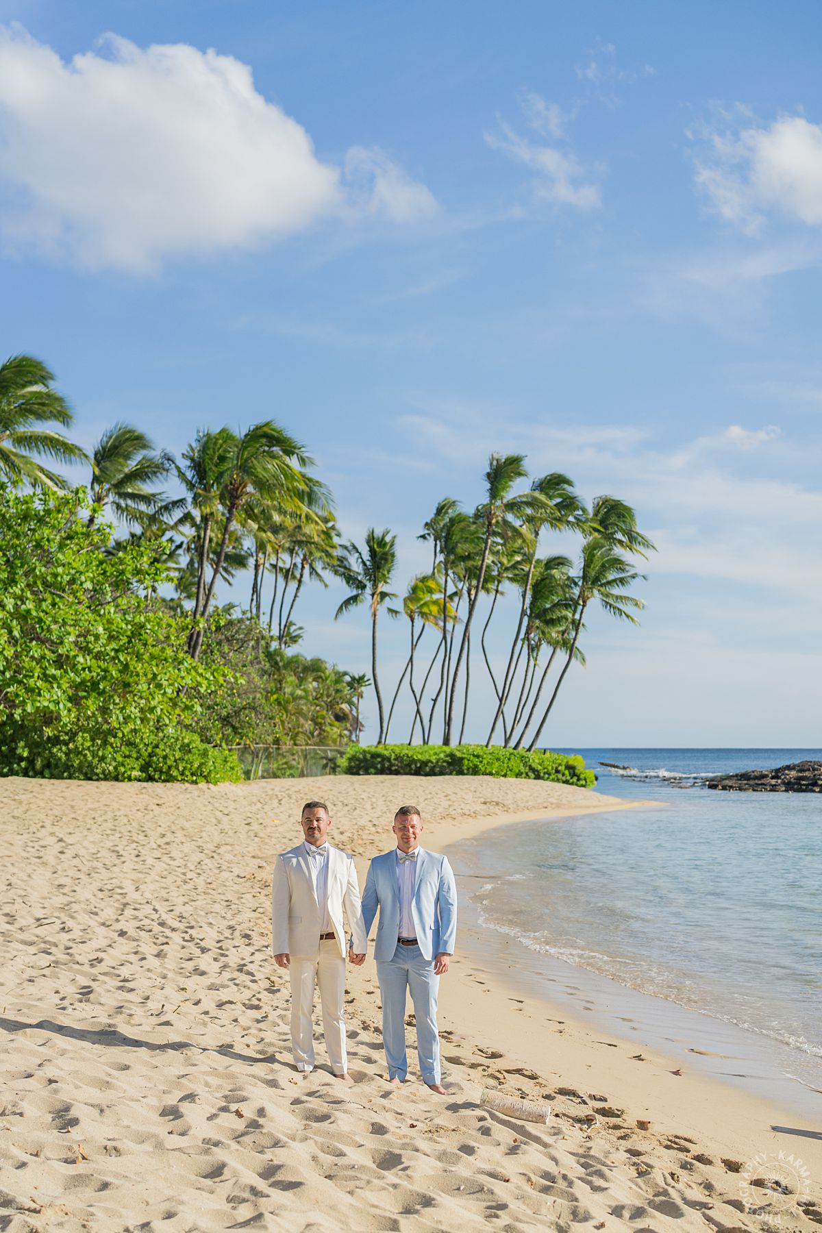 Oahu beach wedding