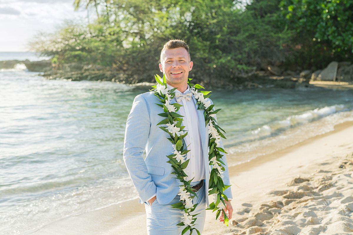 Oahu beach wedding