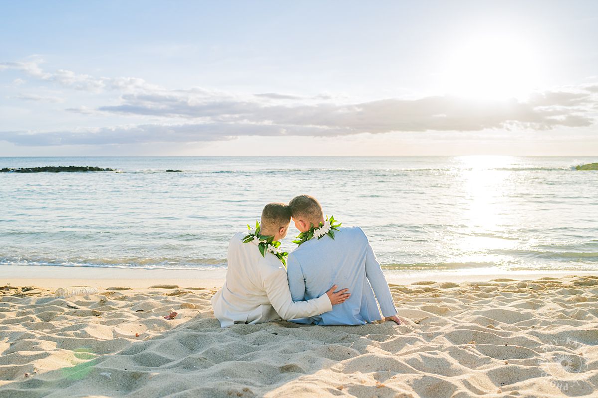 Oahu beach wedding