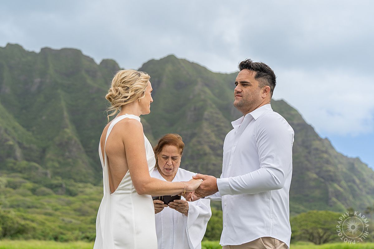 Oahu elopement