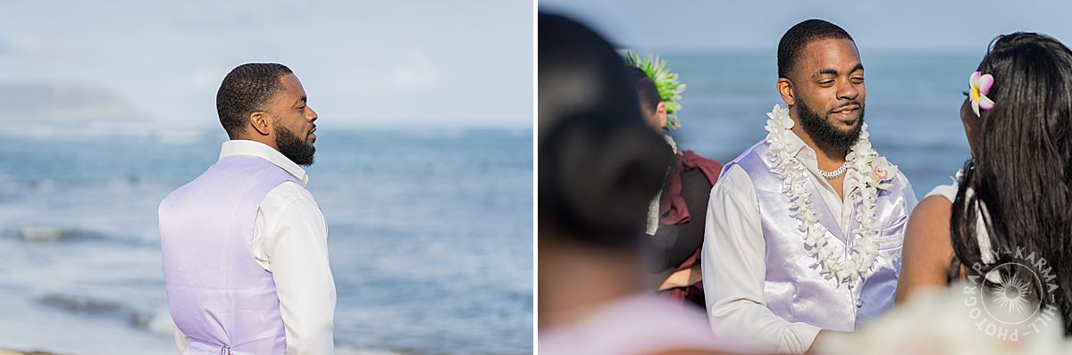 Oahu beach wedding