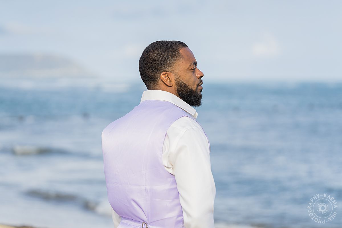 Oahu beach wedding