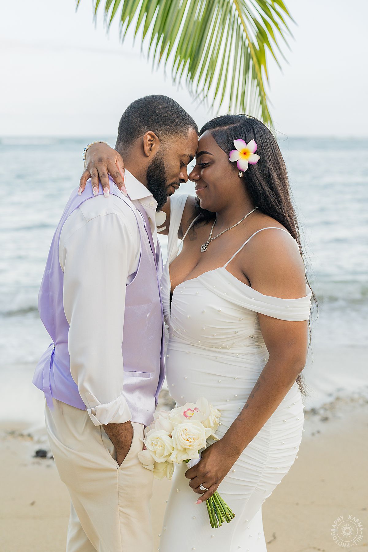 Oahu beach wedding