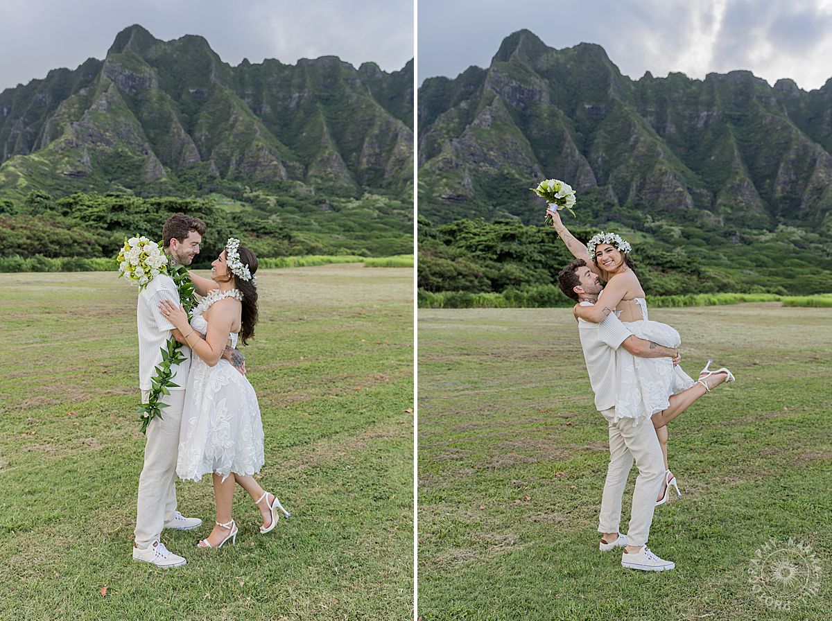 Oahu beach wedding