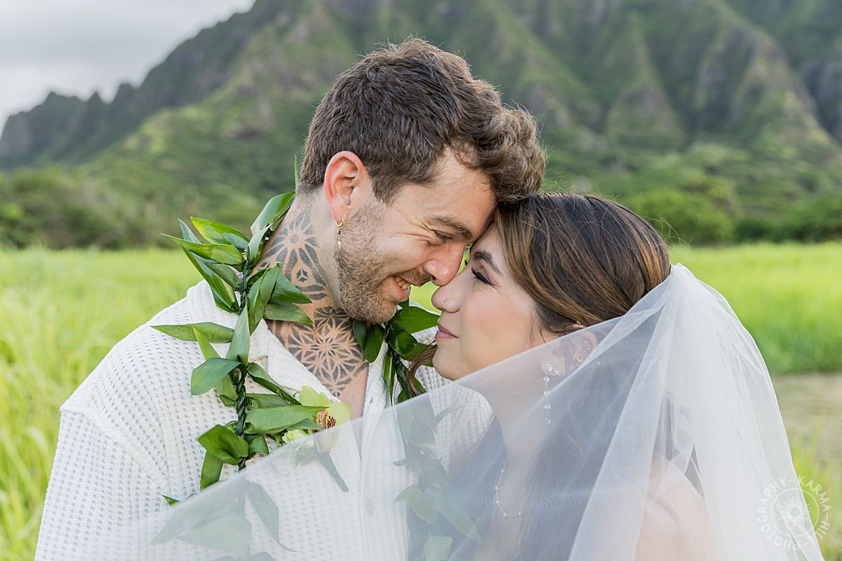 Oahu beach wedding