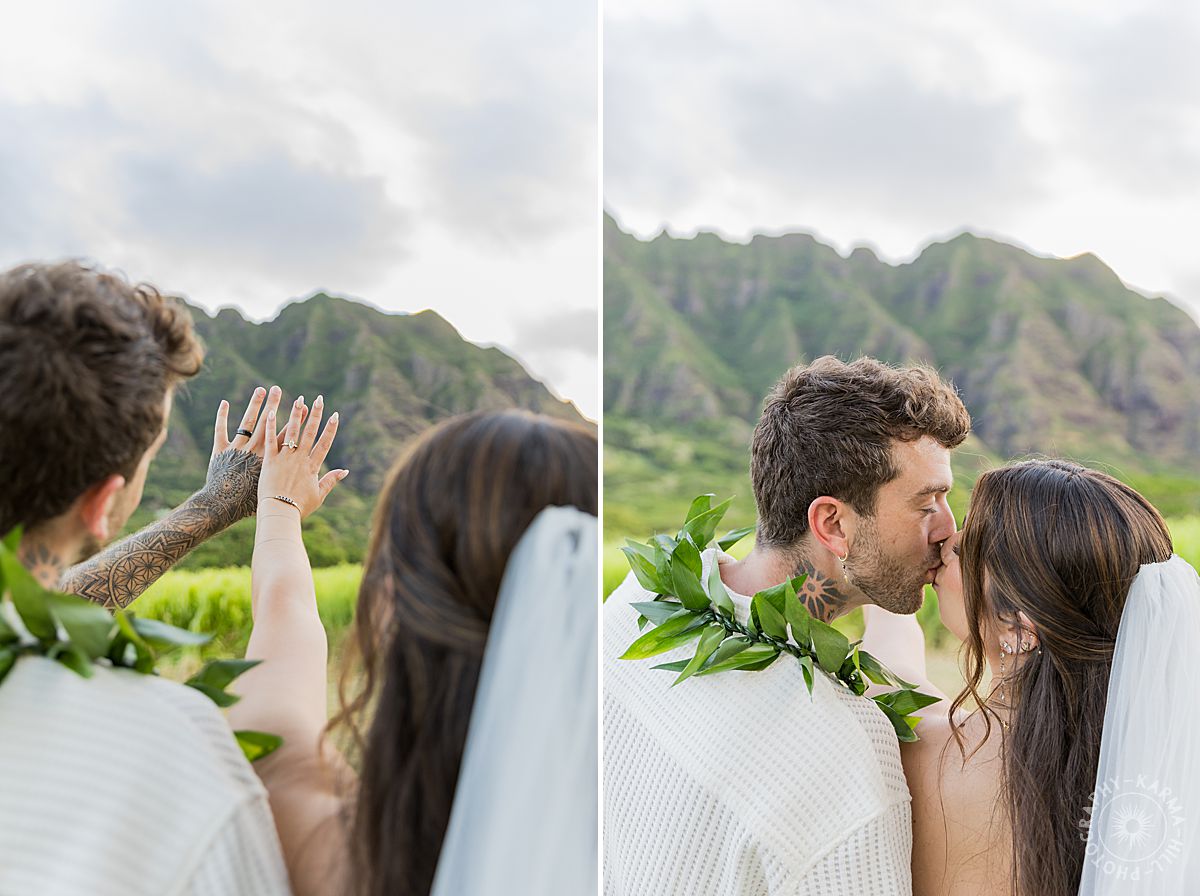 Oahu beach wedding