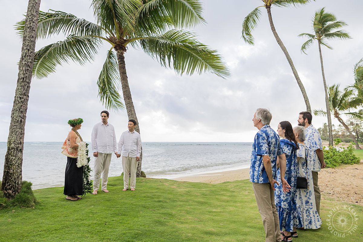 Oahu beach wedding