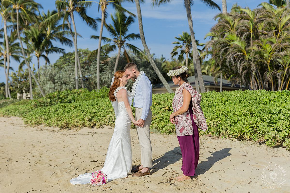 Oahu beach wedding