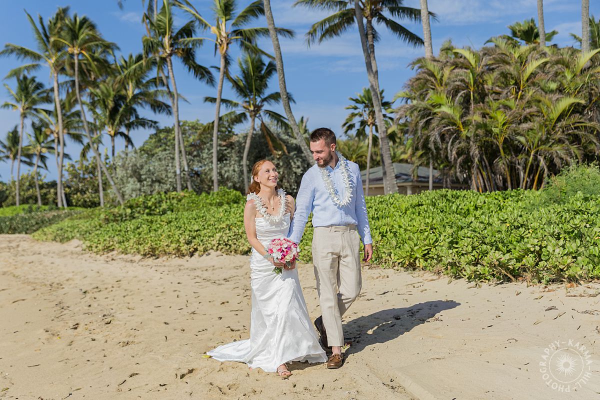 Oahu beach wedding