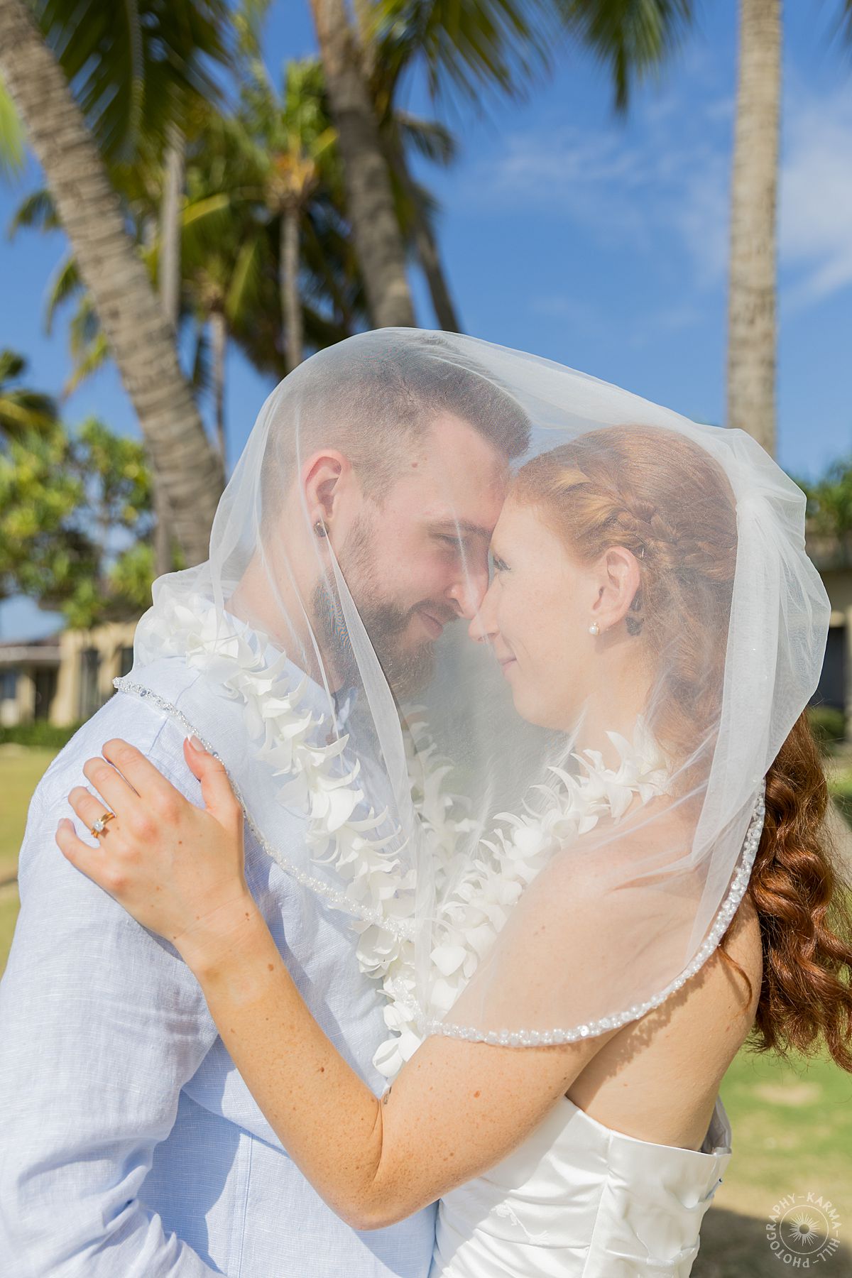 Oahu beach wedding